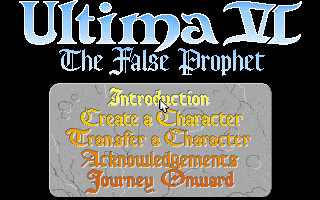Ultima Underworld 2 Save Game